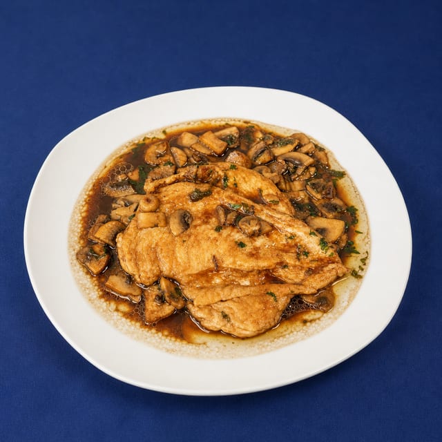 Pollo Al Marsala.