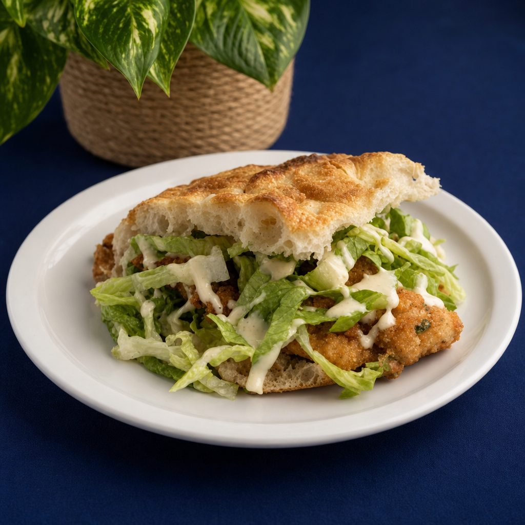 Crispy Chicken Caesar.