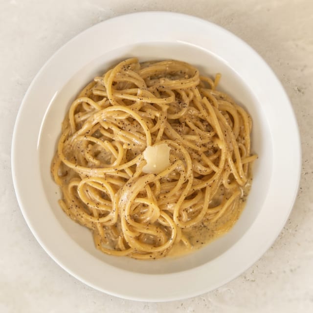 Cacio e Pepe.