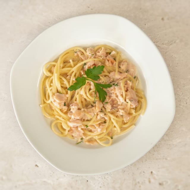 Carbonara di Salmone.