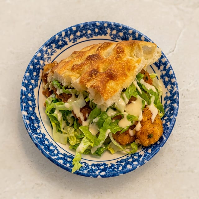 Crispy Chicken Caesar.